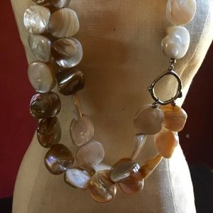 Silpada Ivory Mother of Pearl Necklace N1825